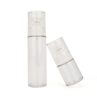 qualité  Customized Empty Plastic Spray Bottles 100ml 50ml 120ml White Color usine