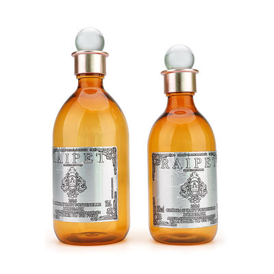 qualité  380ml 500ml Body Wash Pump Bottle Plastic PET Shampoo Empty Bottles usine