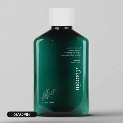 Gel transparent de luxe de douche d'ANIMAL FAMILIER de bouteille de shampooing et de conditionneur empaquetant le conteneur de toner de l'ACP 400ml