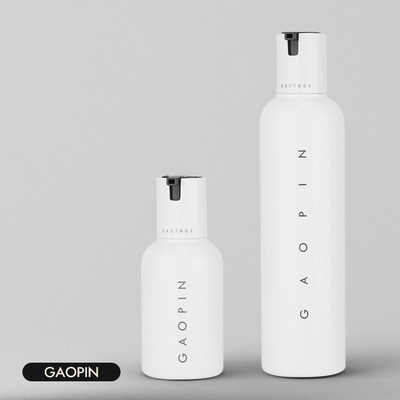soins de la peau vides de bouteille de pompe de lotion de 60ml 125ml 150ml personnalisables