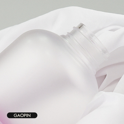 bouteille faite sur commande de pompe de lotion de lavage de corps d'emballage de soins de la peau de bouteille en plastique de l'animal familier 400ml