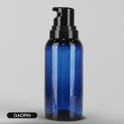 Emballage bleu de luxe de lotion de corps d'ACP de la bouteille 130ml de shampooing et de conditionneur