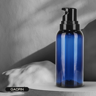 Emballage bleu de luxe de lotion de corps d'ACP de la bouteille 130ml de shampooing et de conditionneur
