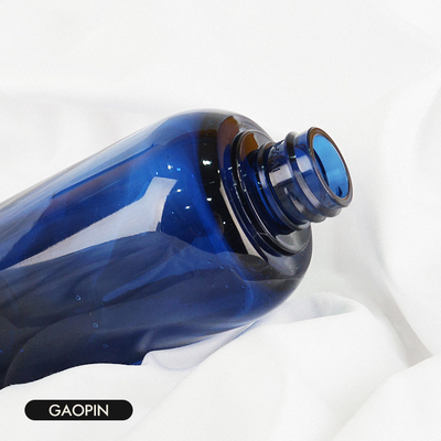Emballage bleu de luxe de lotion de corps d'ACP de la bouteille 130ml de shampooing et de conditionneur