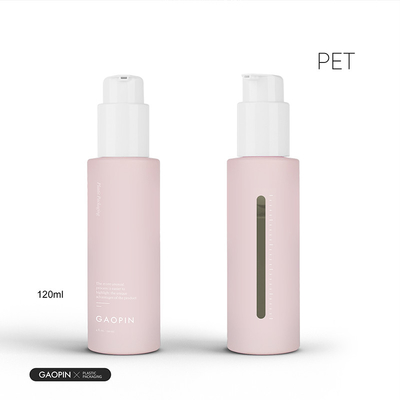 La bouteille en plastique de lotion de GV avec le distributeur 120ml de pompe s'est givrée