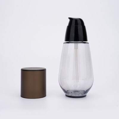 Réutilisez clairement les bouteilles vides 100ml léger 130ml 160ml de soins de la peau