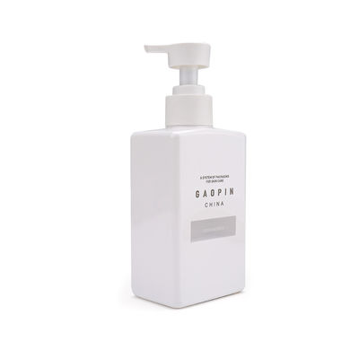 Cachetage carré de compte-gouttes de bouteille de pompe de savon de main d'ANIMAL FAMILIER de lotion de corps