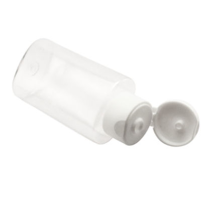 Le gel vide clair d'aseptisant de main de Flip Cap Cosmetic Plastic Bottles met 60ml en bouteille 100ml