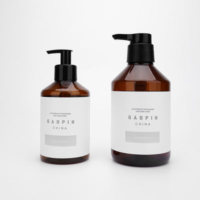 bouteilles vides de pompe d'ANIMAL FAMILIER de 500ml 300ml pour les bouteilles en plastique de shampooing de bouteilles de conditionneur
