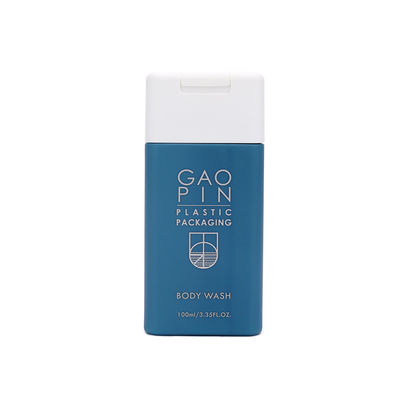 Bouteilles de HDPE de GV 100ml Flip Top Plastic pour le conditionneur pour cheveux