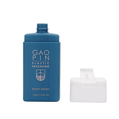 Bouteilles de HDPE de GV 100ml Flip Top Plastic pour le conditionneur pour cheveux