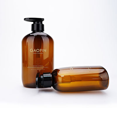 Bouteilles en plastique de shampooing d'Amber Shampoo And Conditioner Bottles de fabricants