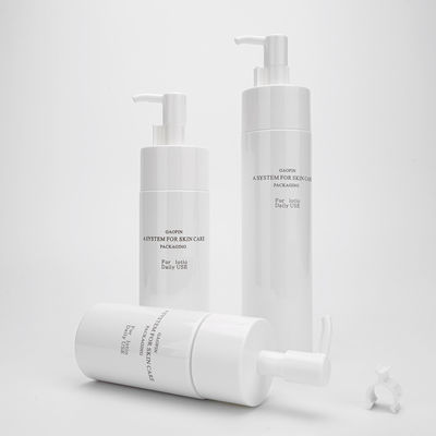 Bouteille blanche 100ml 150ml 200ml 29.4g de lotion de plastique de lait de corps