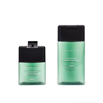200ml 250ml Flip Top Shampoo Bottles, bouteilles en plastique de place de PETG pour l'aseptisant de main