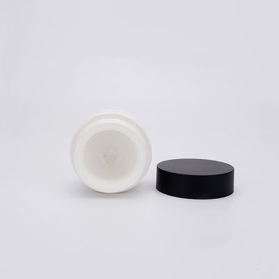 Pots cosmétiques en plastique ronds