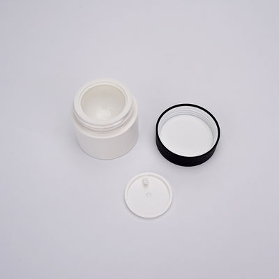 Pots cosmétiques en plastique ronds