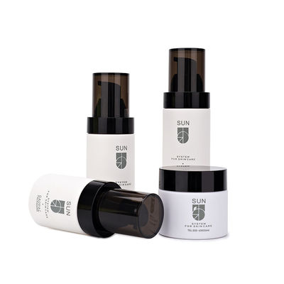 bouteilles en plastique de lotion de 30ml 50ml avec insipide sans couleur de pompe