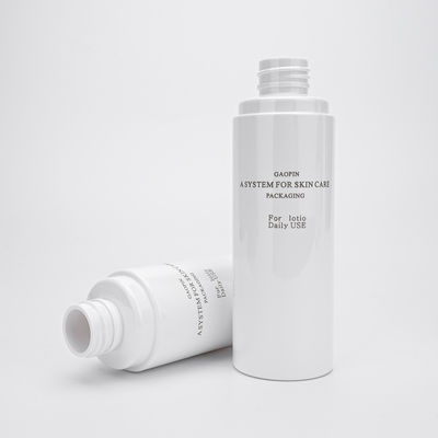 Le maquillage d'ANIMAL FAMILIER enlèvent la bouteille en plastique de lotion de cylindre d'emballage cosmétique de beauté