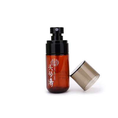 impression essentielle d'écran de soins de la peau de solvant de maquillage de bouteille de la pompe à huile 50ml