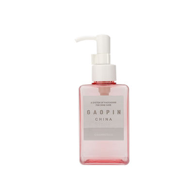Bouteilles en plastique PETG de shampooing du rose 150ml/bouteilles de lotion essence d'ANIMAL FAMILIER