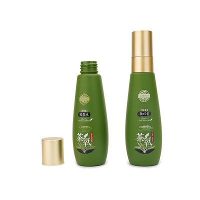 Emballage cosmétique en plastique vert