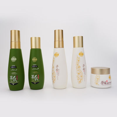 Emballage cosmétique en plastique vert