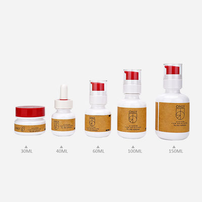 Échantillon rond de pot de crème de l'emballage PETG 60ml 100ml de bouteille de lotion de 150ml 250ml librement