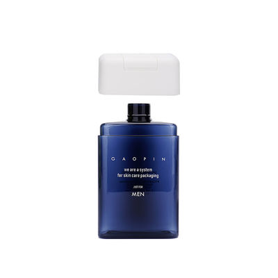 50ml - bouteilles en plastique du shampooing 250ml avec la forme carrée de pompe