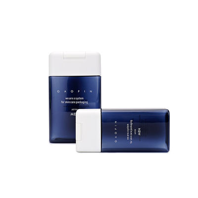 50ml - bouteilles en plastique du shampooing 250ml avec la forme carrée de pompe
