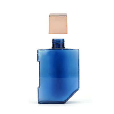 bouteille en plastique du corps 180ml de toner bleu de lait avec le bon cachetage