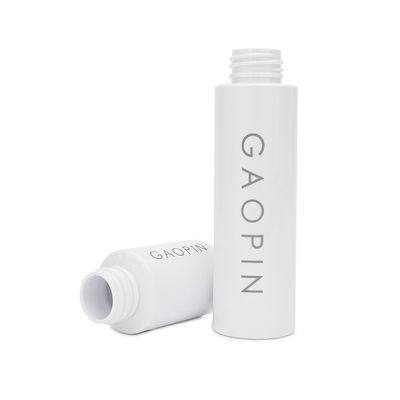 bouteille blanche de lotion de plastique de jet de pompe de lotion d'ANIMAL FAMILIER de 30ml 50ml 60ml 80ml 100ml