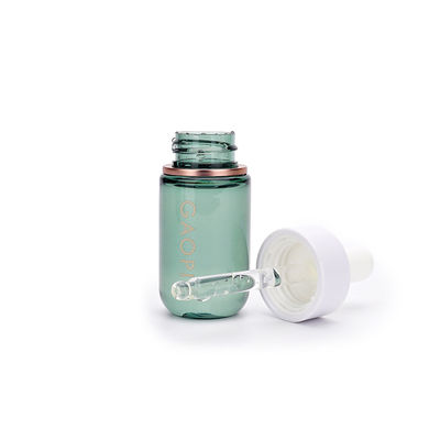 Bouteilles en plastique blanches de pompe de lotion, bouteilles cosmétiques de compte-gouttes de 30ml 50ml