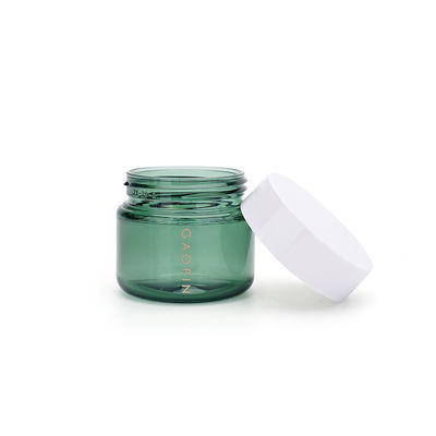 Bouteilles en plastique blanches de pompe de lotion, bouteilles cosmétiques de compte-gouttes de 30ml 50ml