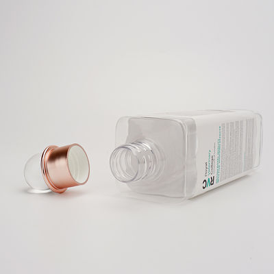 Bouteilles en plastique adaptées aux besoins du client de l'ANIMAL FAMILIER 500ml vide avec des couvercles à visser