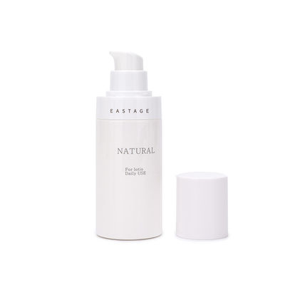 Le cosmétique en plastique d'OEM met le pot en bouteille blanc d'ANIMAL FAMILIER empaquetant 30ml 50ml 80ml 100ml