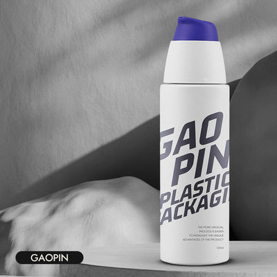 La pompe 4.05OZ en plastique vide de luxe met la largeur en bouteille de 42.53mm