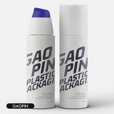 La pompe 4.05OZ en plastique vide de luxe met la largeur en bouteille de 42.53mm