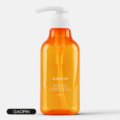 conteneur en plastique de shampooing de liquide de lavage de main d'emballage de bouteille de pompe de lotion de l'ANIMAL FAMILIER 450ml