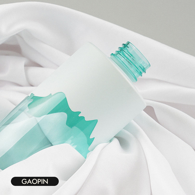 Bouteilles en plastique de shampooing de Matte Finish 200ml avec le chef Logo Custom de pompe
