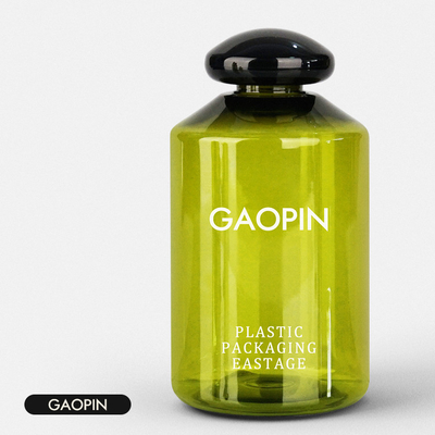 bouteille en plastique d'animal familier du vert 150ml pour la certification vide du collutoire QS