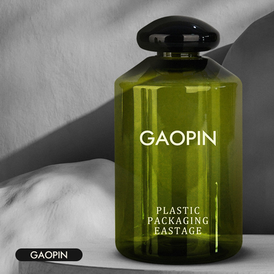 bouteille en plastique d'animal familier du vert 150ml pour la certification vide du collutoire QS