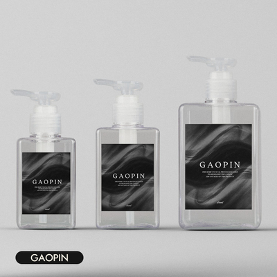 Emballage en plastique blanc adapté aux besoins du client de la bouteille 180ml pour des soins de la peau personnels