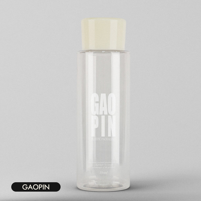 Bouteille en plastique de pompe de lotion de GV 450ml pour l'emballage cosmétique de conditionneur de shampooing